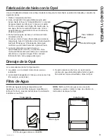 Предварительный просмотр 47 страницы GE OPAL 2.0 Owner'S Manual