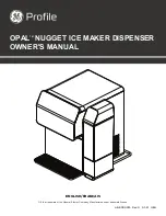 GE OPAL NUGGET Owner'S Manual preview
