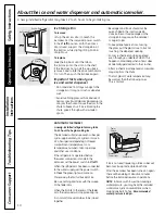 Preview for 10 page of GE Outdoor cooking center 48 Owner'S Manual And Installation Instructions