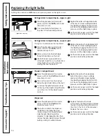 Preview for 14 page of GE Outdoor cooking center 48 Owner'S Manual And Installation Instructions