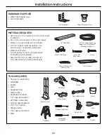 Preview for 16 page of GE Outdoor cooking center 48 Owner'S Manual And Installation Instructions