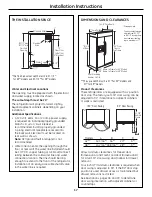 Preview for 17 page of GE Outdoor cooking center 48 Owner'S Manual And Installation Instructions