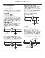 Preview for 20 page of GE Outdoor cooking center 48 Owner'S Manual And Installation Instructions