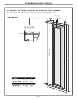 Preview for 23 page of GE Outdoor cooking center 48 Owner'S Manual And Installation Instructions