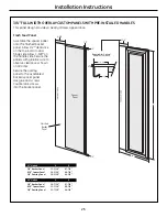 Preview for 25 page of GE Outdoor cooking center 48 Owner'S Manual And Installation Instructions