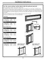 Preview for 26 page of GE Outdoor cooking center 48 Owner'S Manual And Installation Instructions