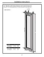 Preview for 27 page of GE Outdoor cooking center 48 Owner'S Manual And Installation Instructions