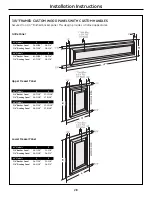 Preview for 28 page of GE Outdoor cooking center 48 Owner'S Manual And Installation Instructions