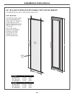 Preview for 29 page of GE Outdoor cooking center 48 Owner'S Manual And Installation Instructions