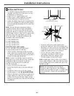 Preview for 33 page of GE Outdoor cooking center 48 Owner'S Manual And Installation Instructions