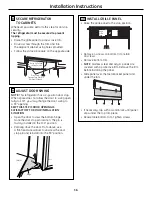 Preview for 36 page of GE Outdoor cooking center 48 Owner'S Manual And Installation Instructions