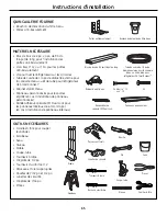 Preview for 65 page of GE Outdoor cooking center 48 Owner'S Manual And Installation Instructions