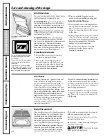 Предварительный просмотр 29 страницы GE Oven Owners And Installation Manual