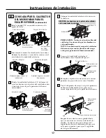 Предварительный просмотр 41 страницы GE Over the Ran Microwave Oven Installation Instructions Manual