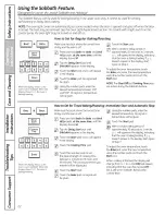 Предварительный просмотр 22 страницы GE P2B912 Owner'S Manual And Installation Instructions