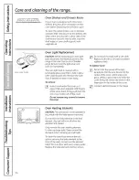 Предварительный просмотр 34 страницы GE P2B912 Owner'S Manual And Installation Instructions