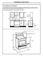 Предварительный просмотр 38 страницы GE P2B912 Owner'S Manual And Installation Instructions