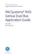 GE PACSystems* RX3i Application Manual preview