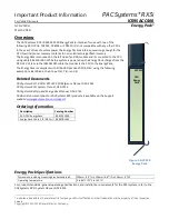 GE PACSystems* RX3i Important Product Information preview