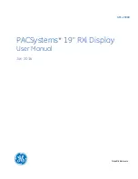 GE PACSystems User Manual preview