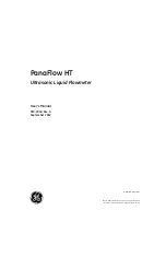 Предварительный просмотр 3 страницы GE PanaFlow HT User Manual