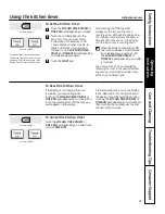 Предварительный просмотр 21 страницы GE PB909 - Profile: 30'' Electric Range Owner'S Manual
