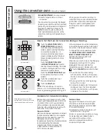 Предварительный просмотр 24 страницы GE PB909 - Profile: 30'' Electric Range Owner'S Manual