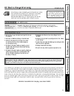 Preview for 51 page of GE PB909 - Profile: 30'' Electric Range Owner'S Manual