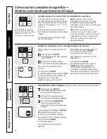 Preview for 60 page of GE PB909 - Profile: 30'' Electric Range Owner'S Manual