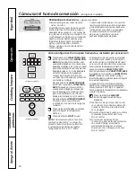 Preview for 76 page of GE PB909 - Profile: 30'' Electric Range Owner'S Manual