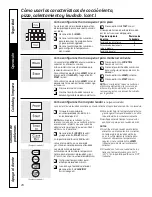 Предварительный просмотр 80 страницы GE PB909 - Profile: 30'' Electric Range Owner'S Manual