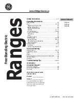 GE PCB910 Owner'S Manual preview