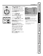 Предварительный просмотр 9 страницы GE PCB975 Owner'S Manual