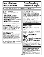 Preview for 38 page of GE PCB975 Owner'S Manual