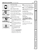 Preview for 9 page of GE PCF23NGT Owner'S Manual And Installation