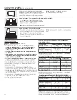 Preview for 8 page of GE PCGB910 Owner'S Manual & Installation Instructions