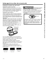 Preview for 63 page of GE PCGB911EEJES Owner'S Manual