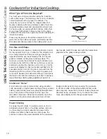 Предварительный просмотр 10 страницы GE PCHB920 Owner'S Manual