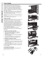 Предварительный просмотр 16 страницы GE PCHB920 Owner'S Manual