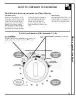 Preview for 11 page of GE PCKS443EBWW Use And Care Manual