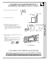 Preview for 13 page of GE PCKS443EBWW Use And Care Manual