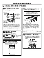 Preview for 4 page of GE PCP912 Installation Instruction