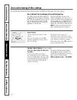 Предварительный просмотр 10 страницы GE PCP912 Owner'S Manual