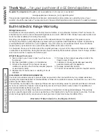 Preview for 4 page of GE PCT7050 Owner'S Manual