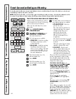 Preview for 18 page of GE PCT920 Owner'S Manual