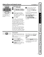 Предварительный просмотр 21 страницы GE PCT920 Owner'S Manual