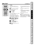 Предварительный просмотр 25 страницы GE PCT920 Owner'S Manual