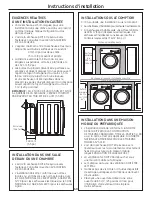 Preview for 49 page of GE PCVH480EK Owner'S Manual & Installation Instructions