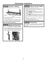 Предварительный просмотр 15 страницы GE PDP755SYRFS Installation Instructions Manual