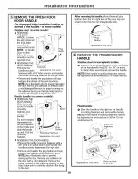 Preview for 19 page of GE PDS20MBWBWW and Owner'S Manual And Installation Instructions